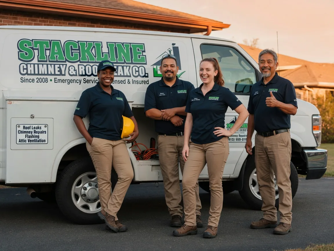 Chimney flashing repair company in Fountain City, WI